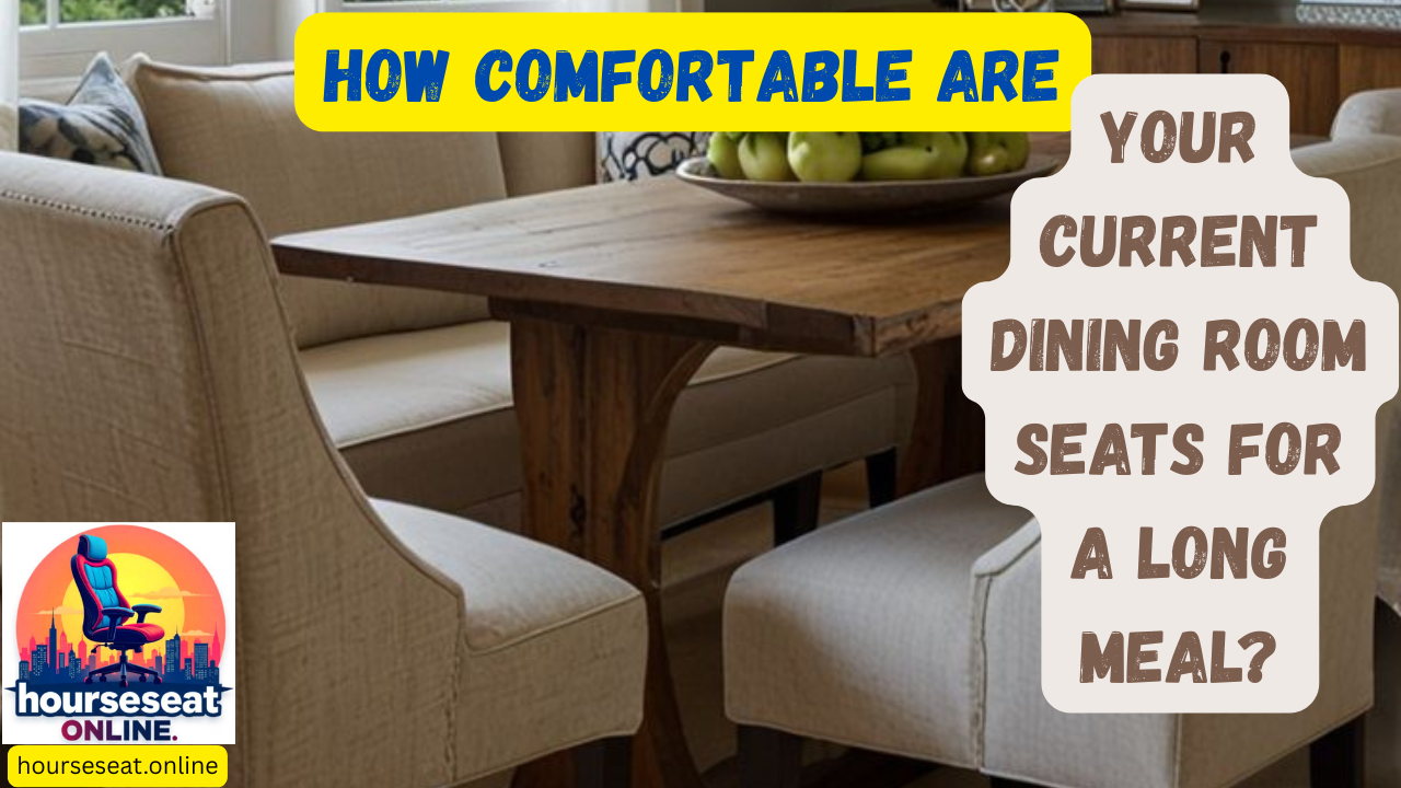 How comfortable are your current Dining Room seats for a long meal